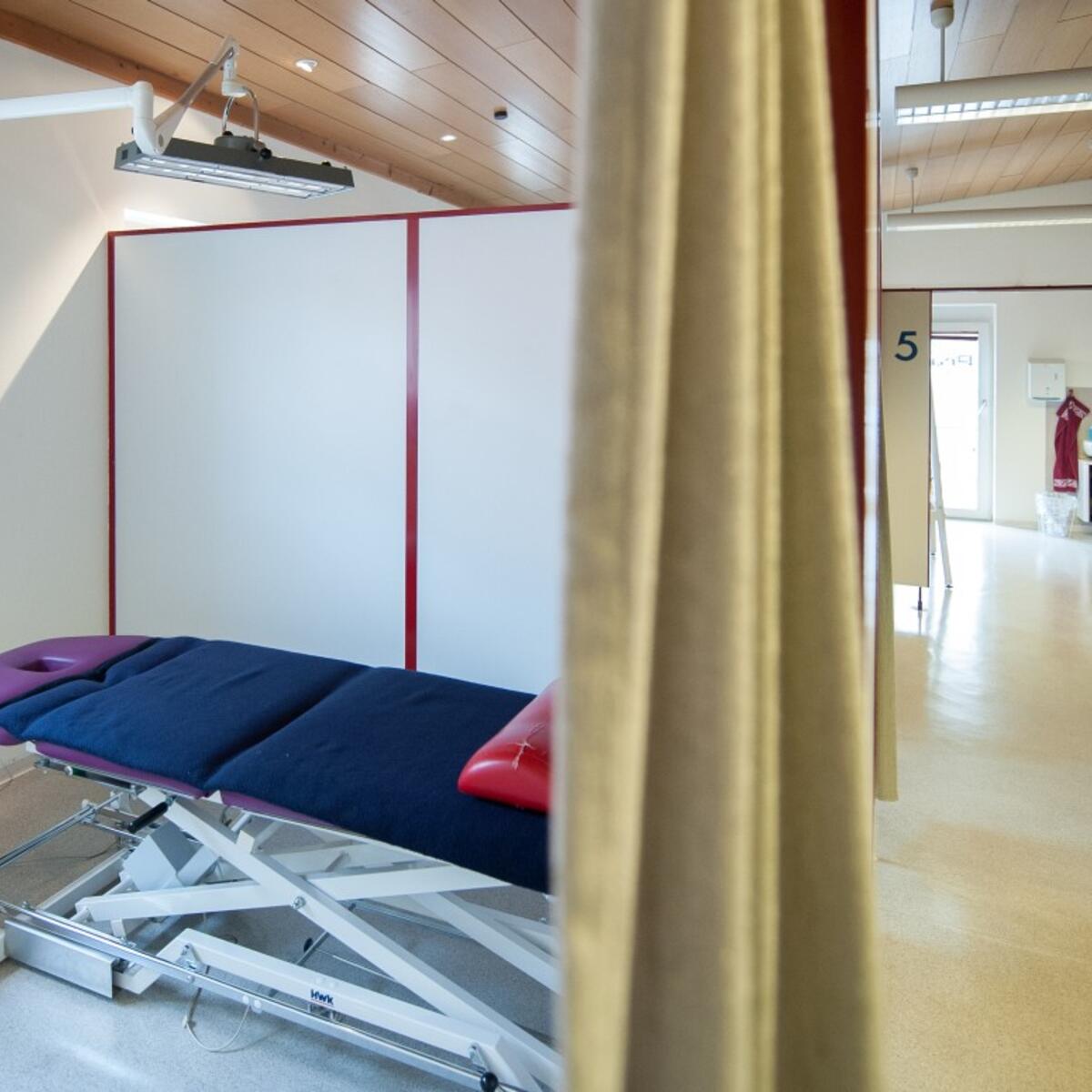 Blick in ein Behandlungszimmer